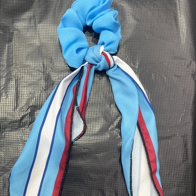 Yang Zi With The Same Hair Band Female Summer Tied Hair Streamers With Ponytail Ribbon Head Rope French Large Hair Circle South Korea Headwear 22