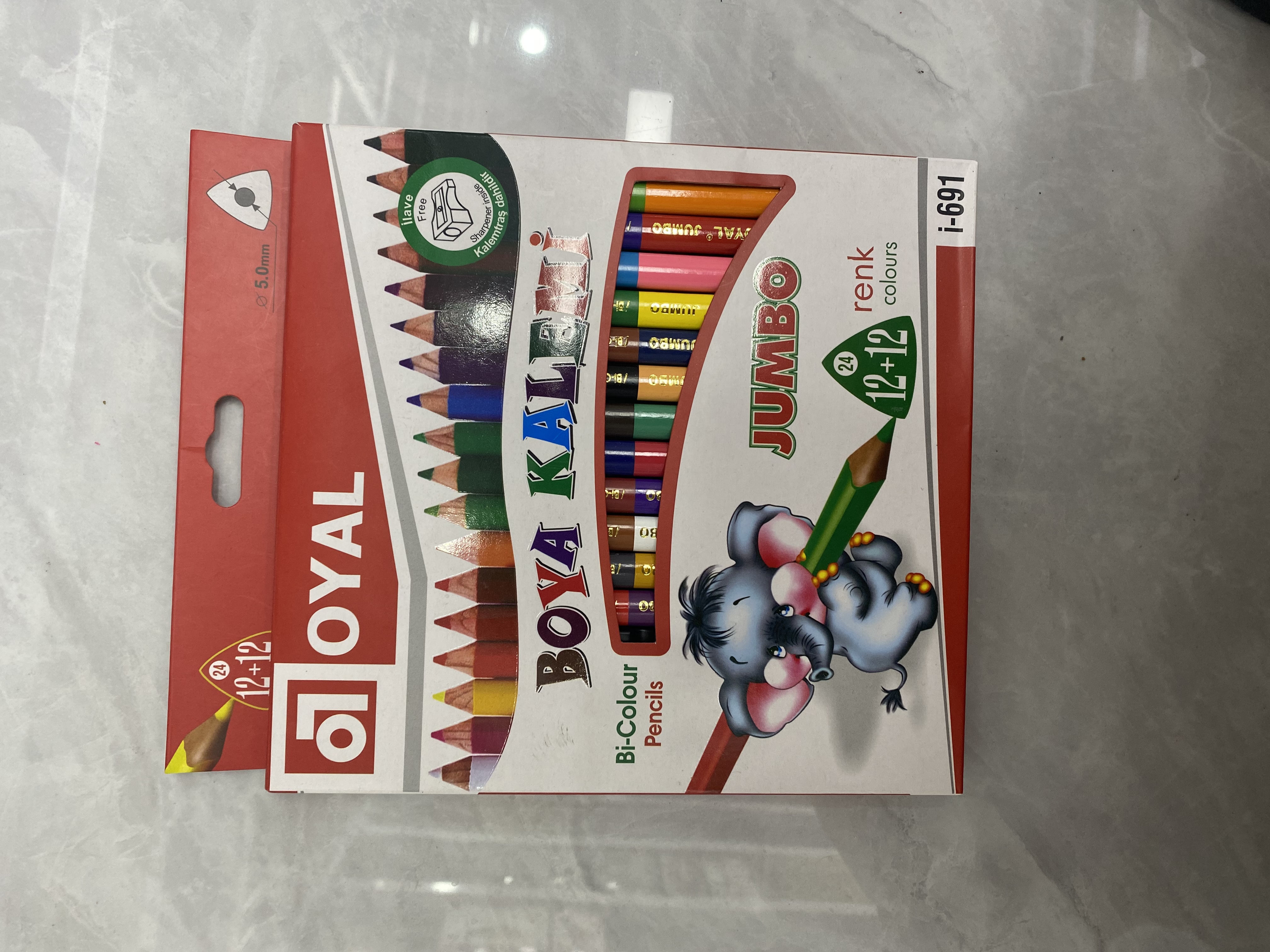 Tianbo Stationery Thick Pencil Jumbo, High Quality Material, details Picture