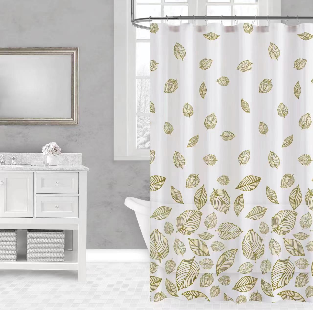 Peva Shower Curtain Size 178*183Cm Thickness 10 Silk Specification drawing