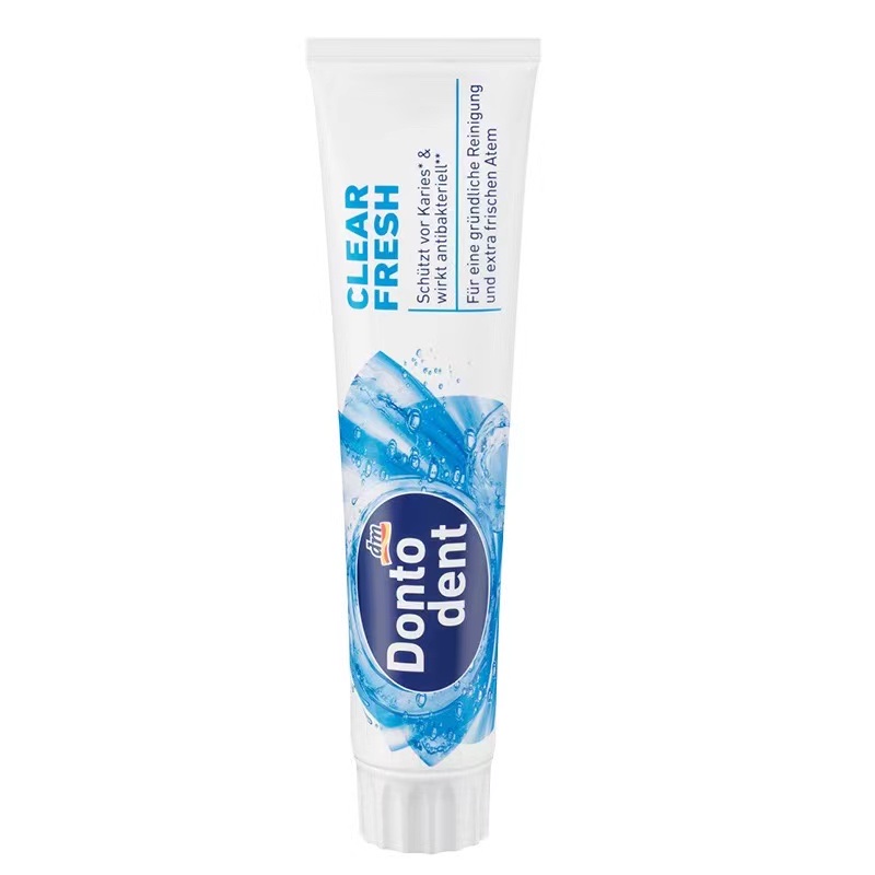 German Dontodent Toothpaste Fresh Breath Brightening White Remove Smoke Stains Fresh Breath Herbal Essence Containing Fluoride