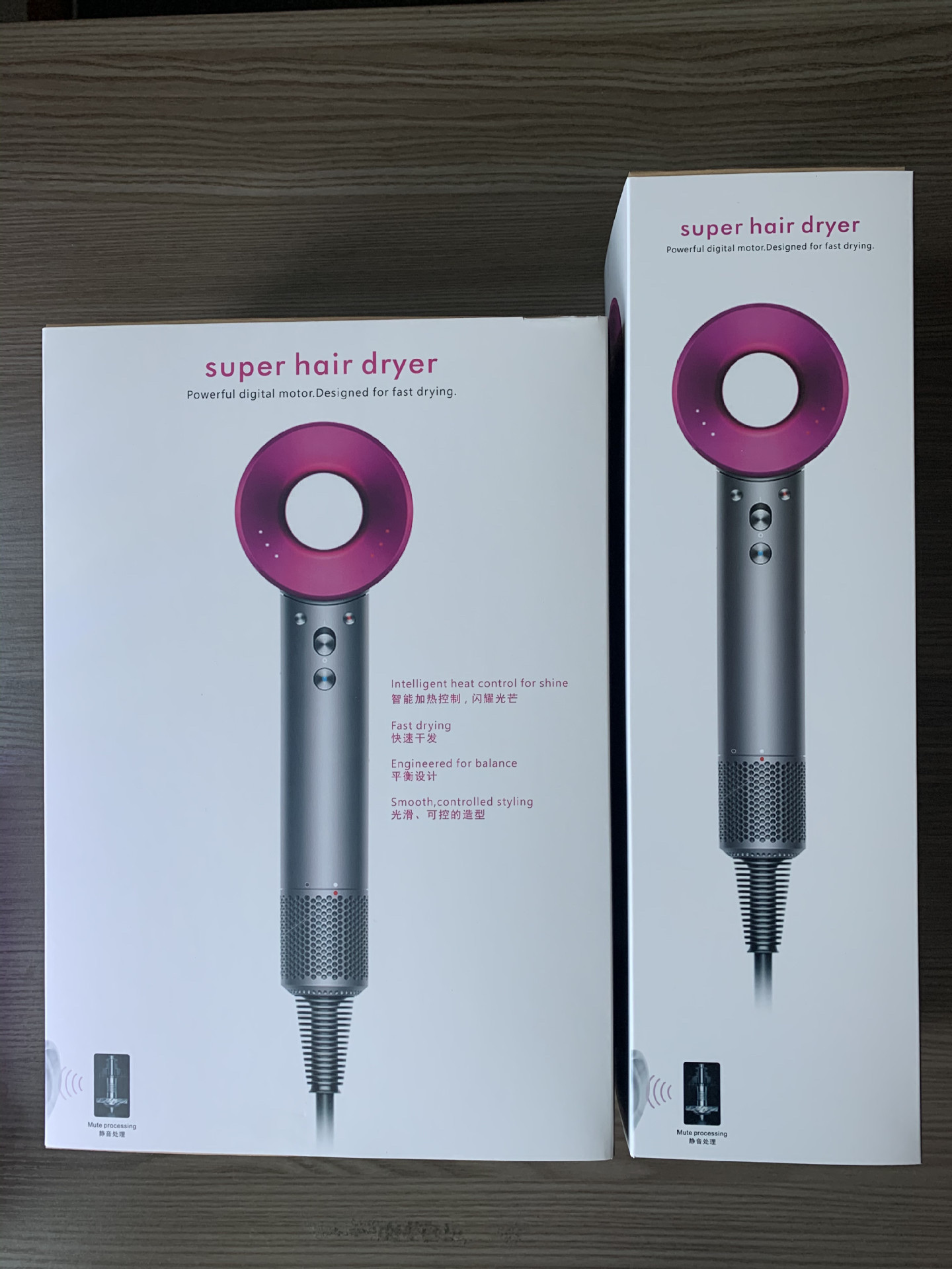 Leafless Hair Dryer The Same Net Red Leafless Hollow High Speed Hair Dryer Electric Hair Dryer Negative Ion Hair Dryer Item Picture
