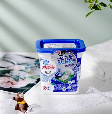 Japan P&G/ P&G New 4D Laundry Condensation Ball Antibacterial Light Fragrance Lasting Fragrance Decontamination Antibacterial Laundry Detergent 12 Capsules