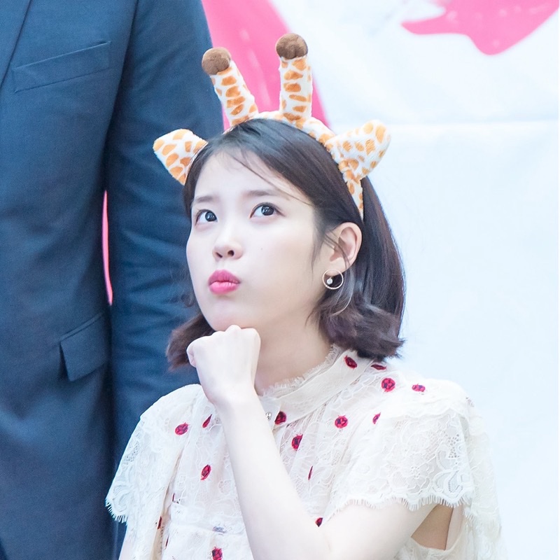 Star Of The Same Giraffe Headband Cute Deer Buckle Funny Headwear Qian An Accessories details Picture