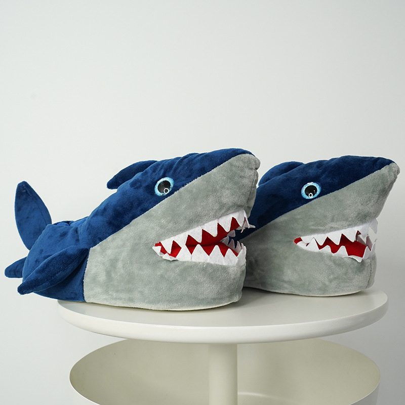 Close-up photo showing silky texture inside Shark Shoe