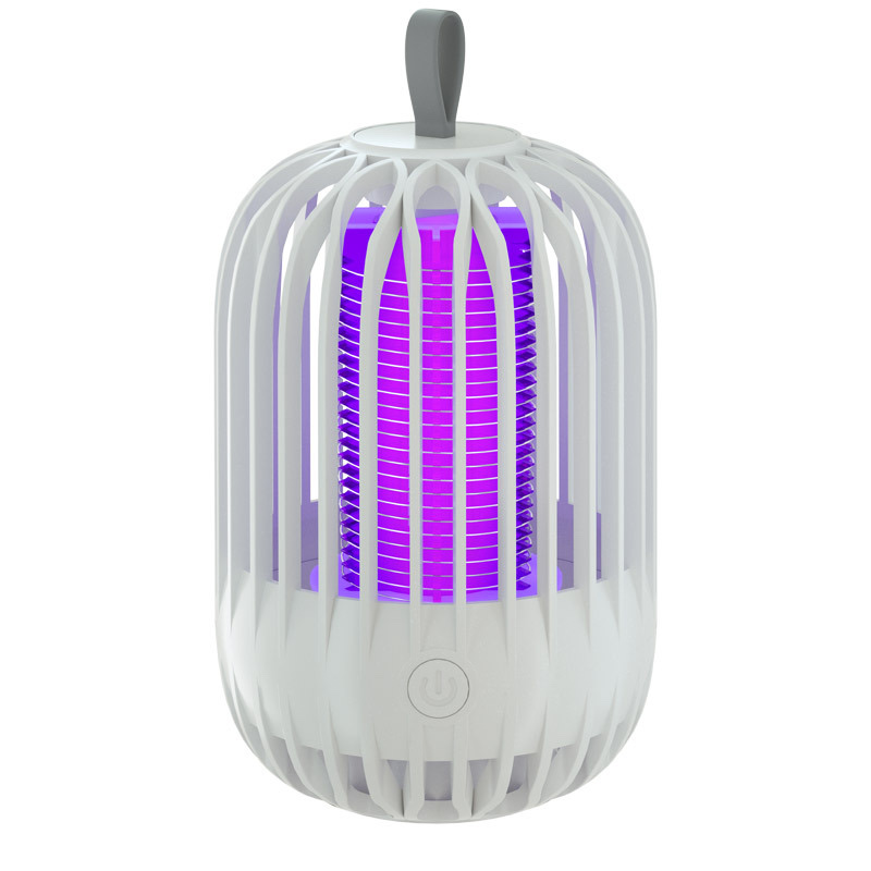 Mosquito Killer Home Rechargeable Usb Mosquito Trap Light Portable Purple Light Mosquito Trap Electric Shock Mosquito Killer Light Outdoor Item Picture