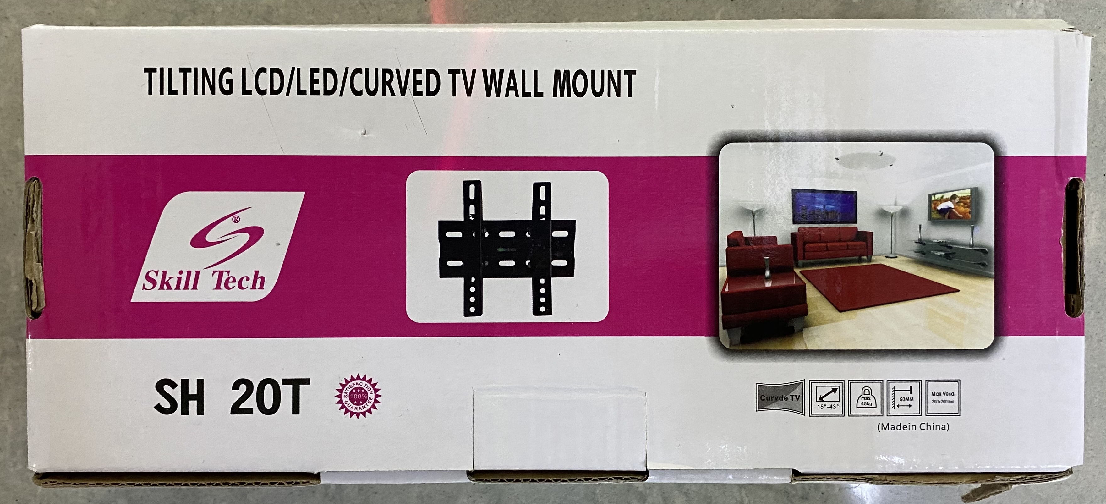 The SH 20T LCD TV stand sold directly by the manufacturer is suitable for 15-43 inch TVS