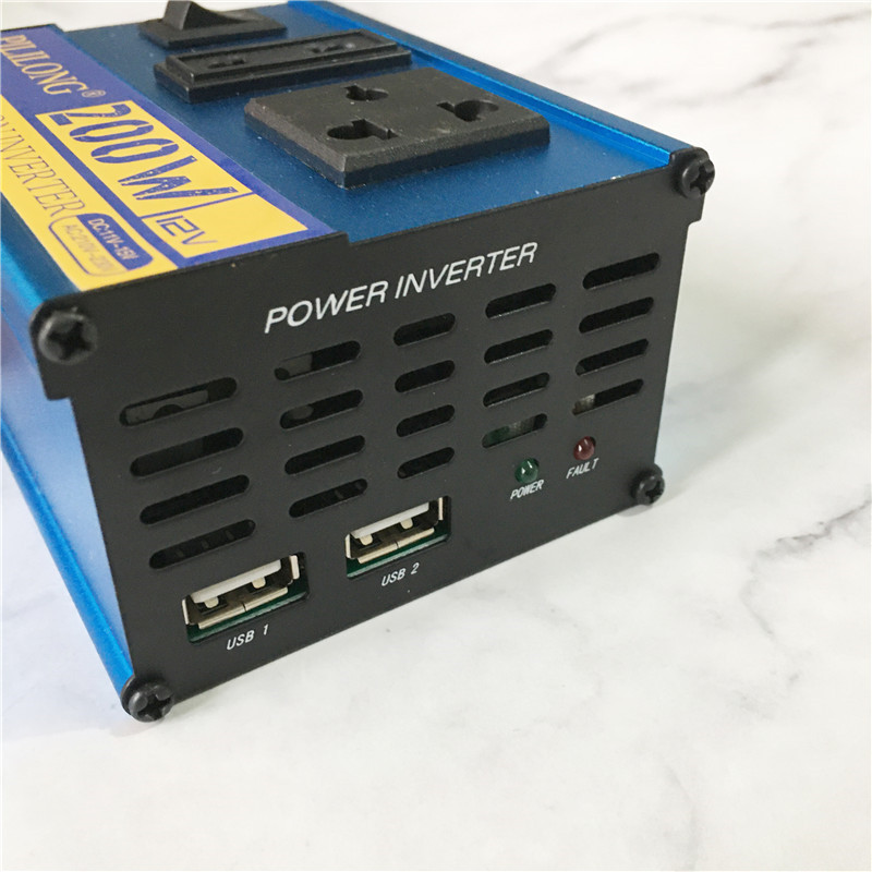 Power Inverter: DC12V to220V, USB5V, 12V, 24V voltage converter details Picture