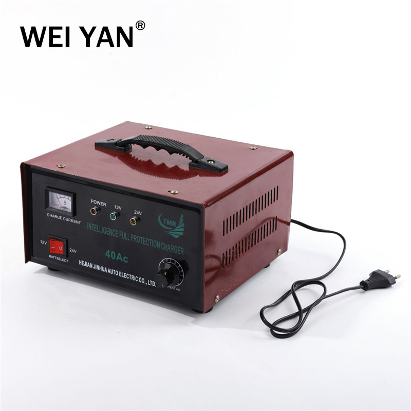 12V- 24V40A high-efficiency and fast charger for car, motorcycle and truck batteries Specification image