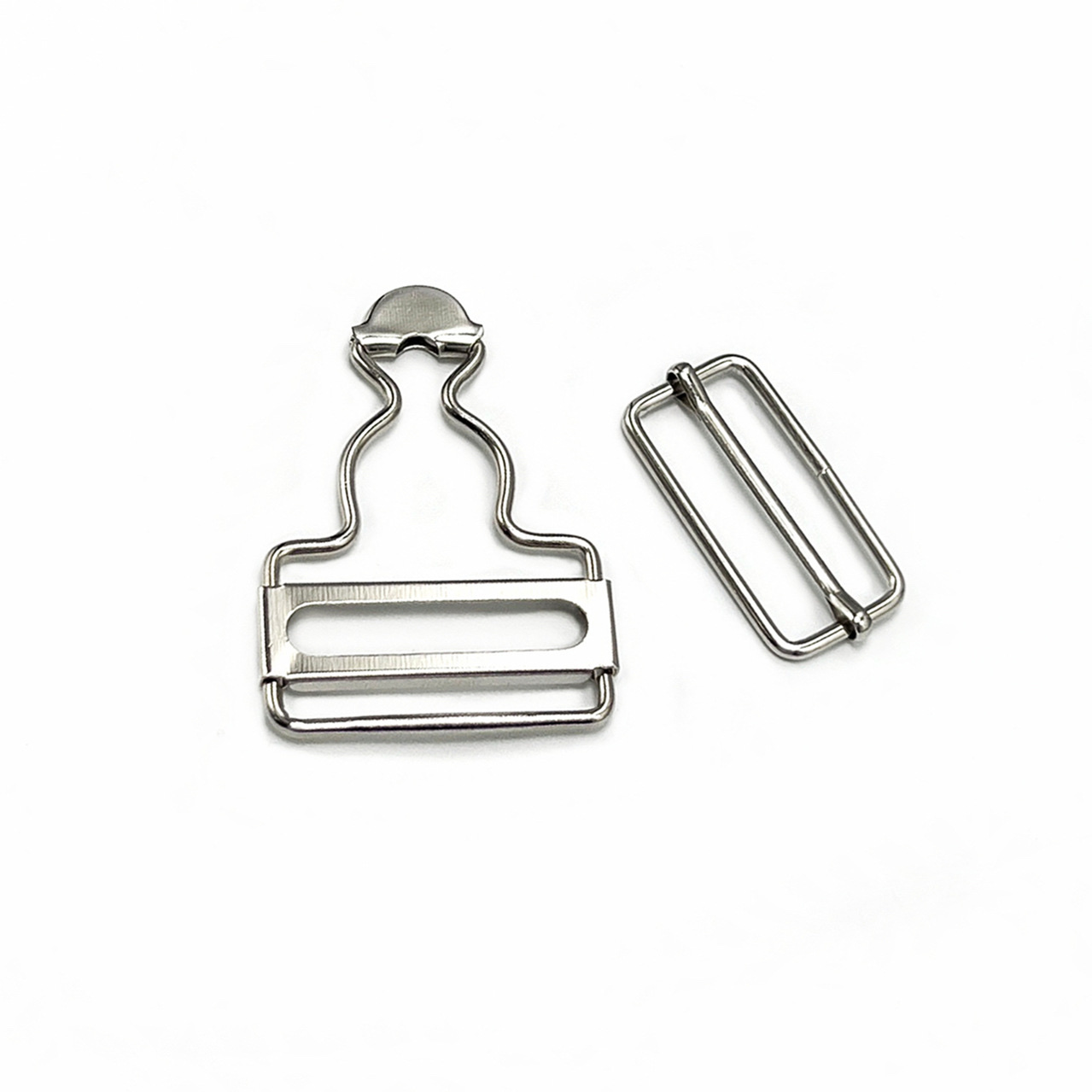 Pocket buckle Denim suspenders Buckle Hook button Adjustable accessories gourd buckle Metal strap sunletter buckle electroplated color