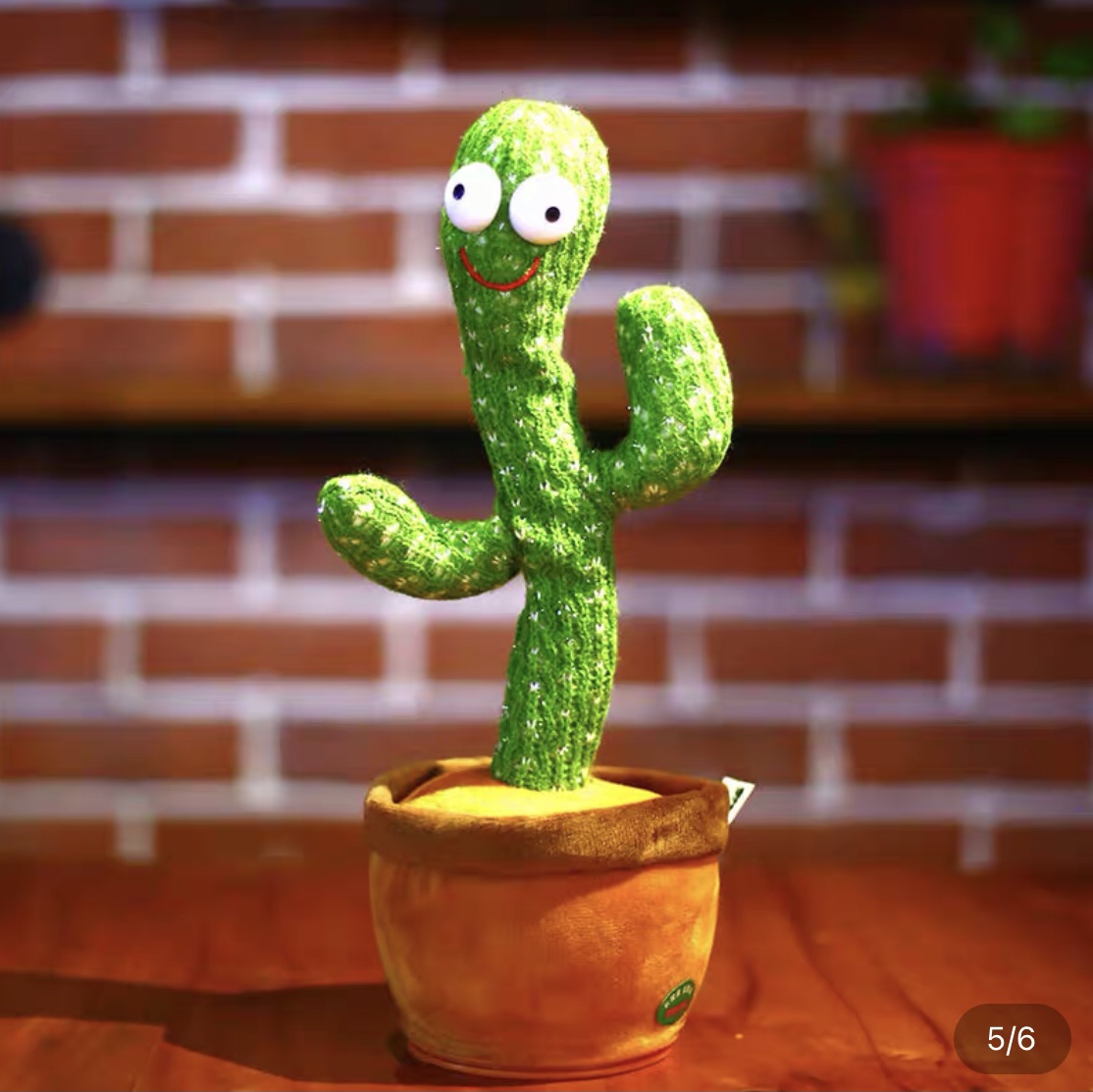 The popular dancing cactus douyin is the same style, with a magical ability to twist and imitate speech. It's a children's twisting doll and a sand sculpture toy Item Picture