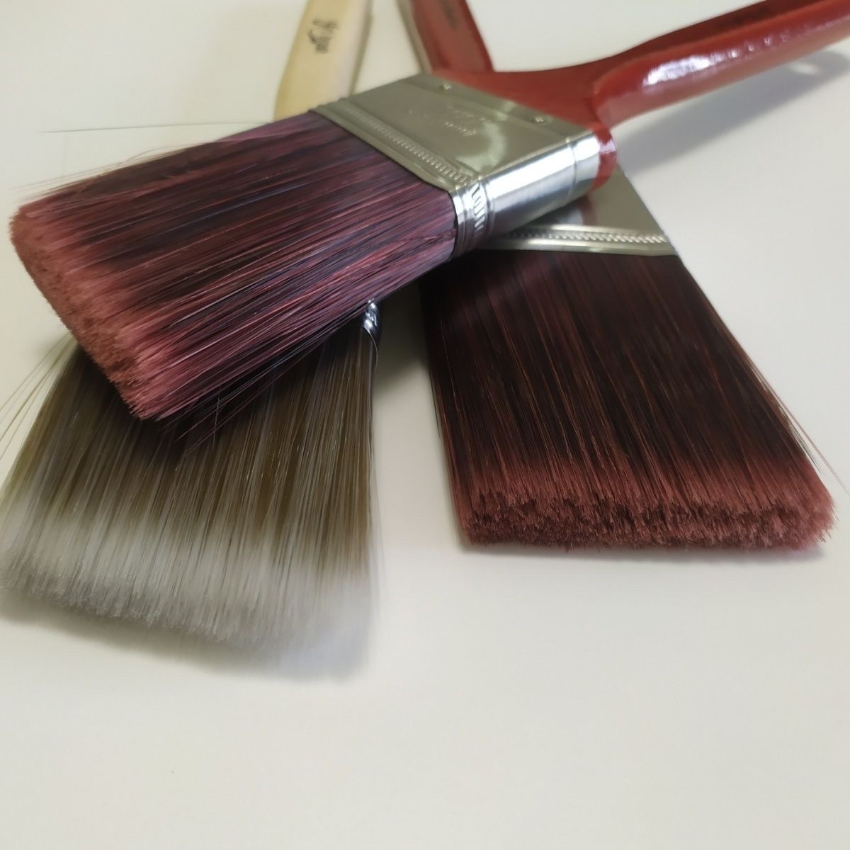 Artistic paint bevel brush, bevel brush, Greitz bevel brush, soft brush, flat texture, Pachimon brush, high-end edge finishing brush details Picture