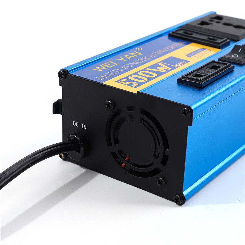 Wei Yan Vehicle Inverter 12V24 Volt To 220 Power Conversion Jack Multi-Function Charging Inverter Application Scenario