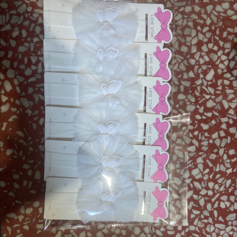 韩版白色系列儿童发带