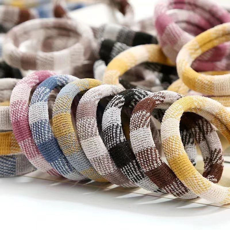 发圈/头饰/橡皮筋白底实物图