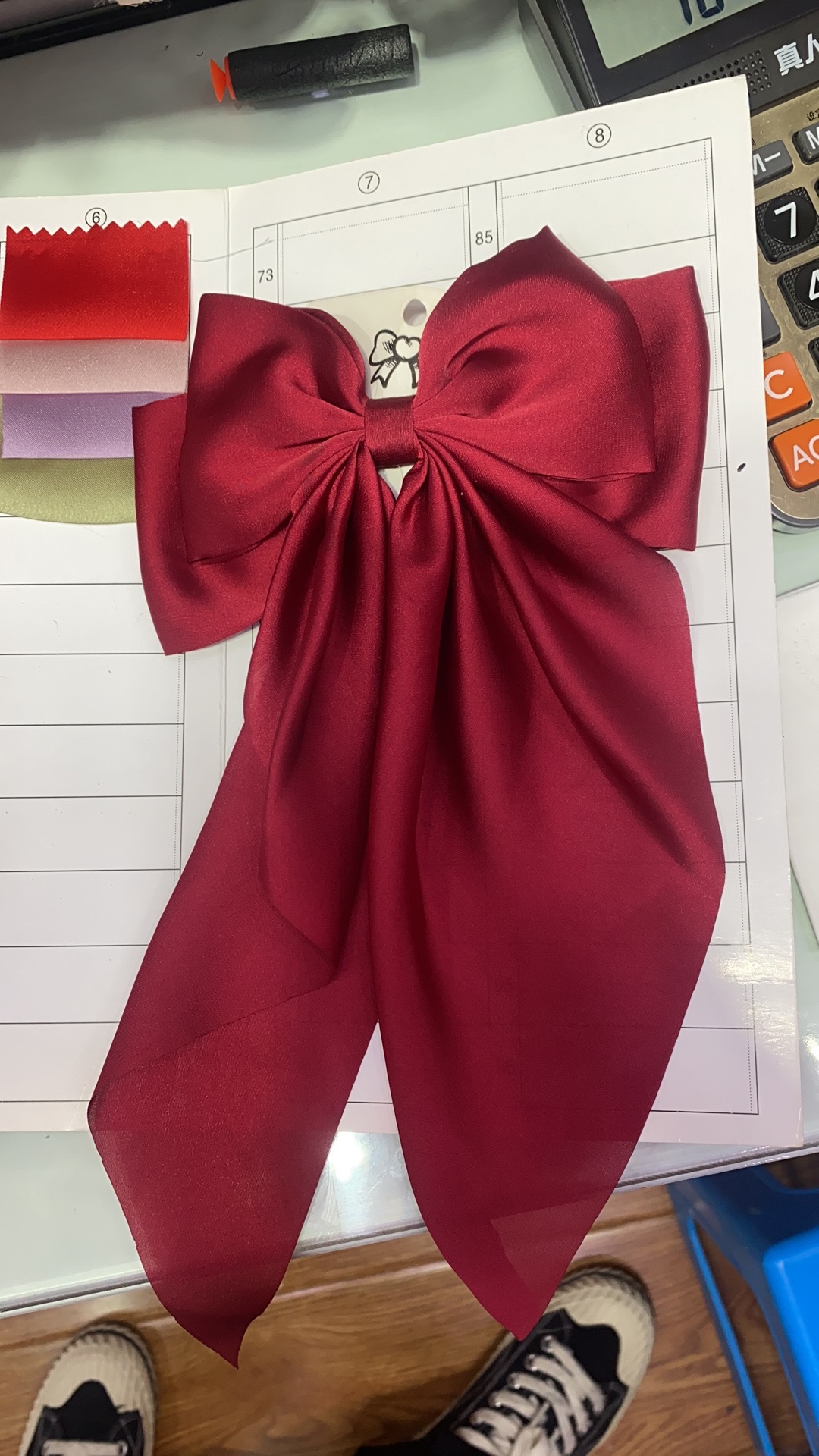 Double-layer bow ribbon