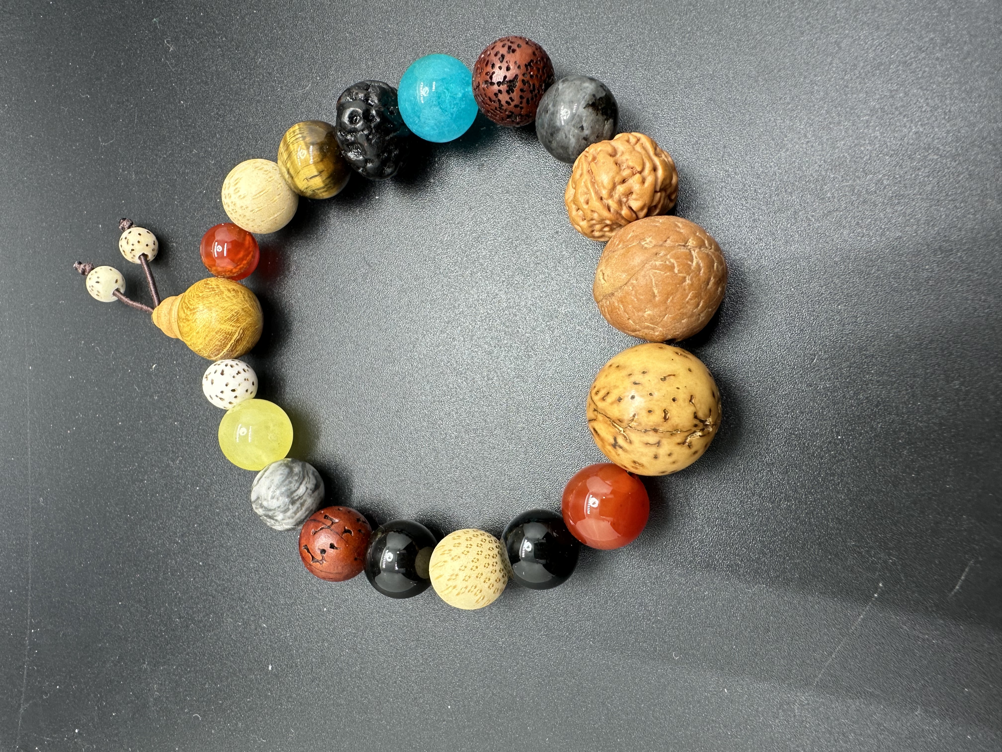 Bestseller: Various Bodhi 18 Seed Hand Beads: Store 8091, Zone D, 3rd Floor, Phase I of Yiwu International Trade City: Xiangyuan Buddhist Beads Specification image