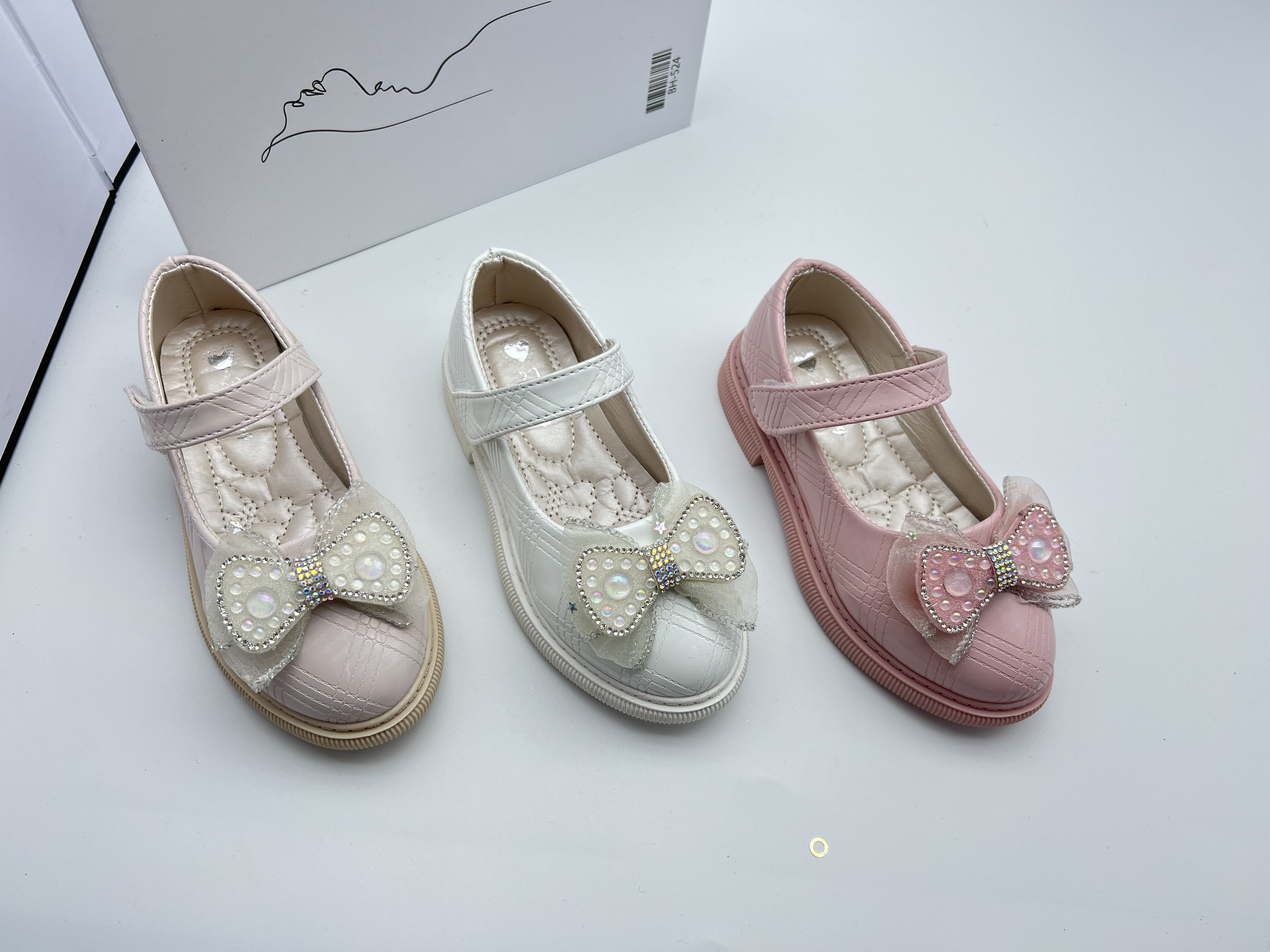 Girls' square-mouthed shoes 2023 Specification image