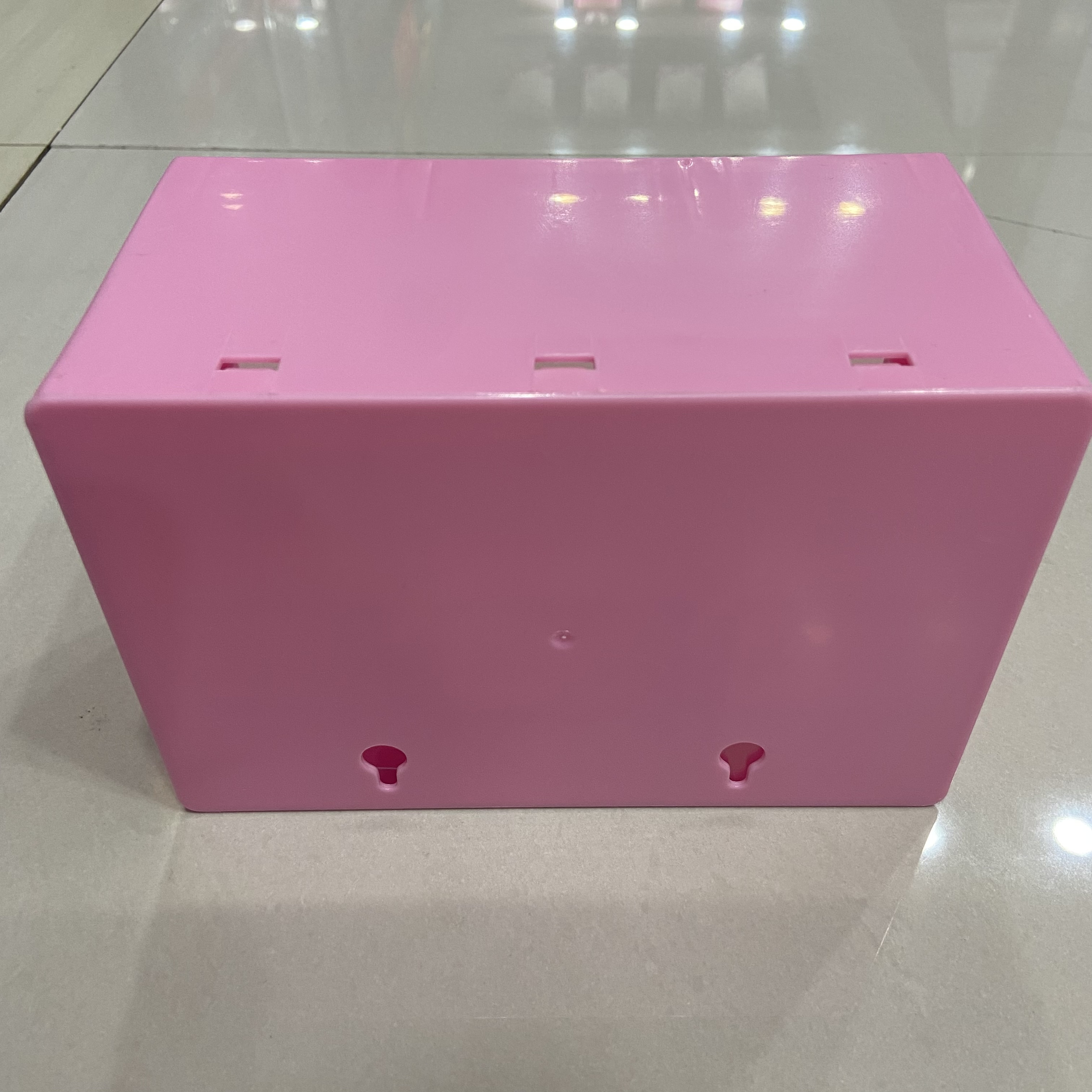 Nine-grid storage box for girls' dormitory desk stationery and jewelry, dust-proof drawer style Specification image