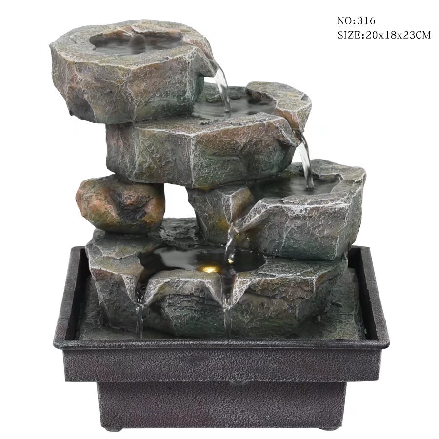Magnesium oxide succulent planting ornaments, iron art flower stands, garden stone carvings, outdoor decorative ornaments, waterproof Specification image