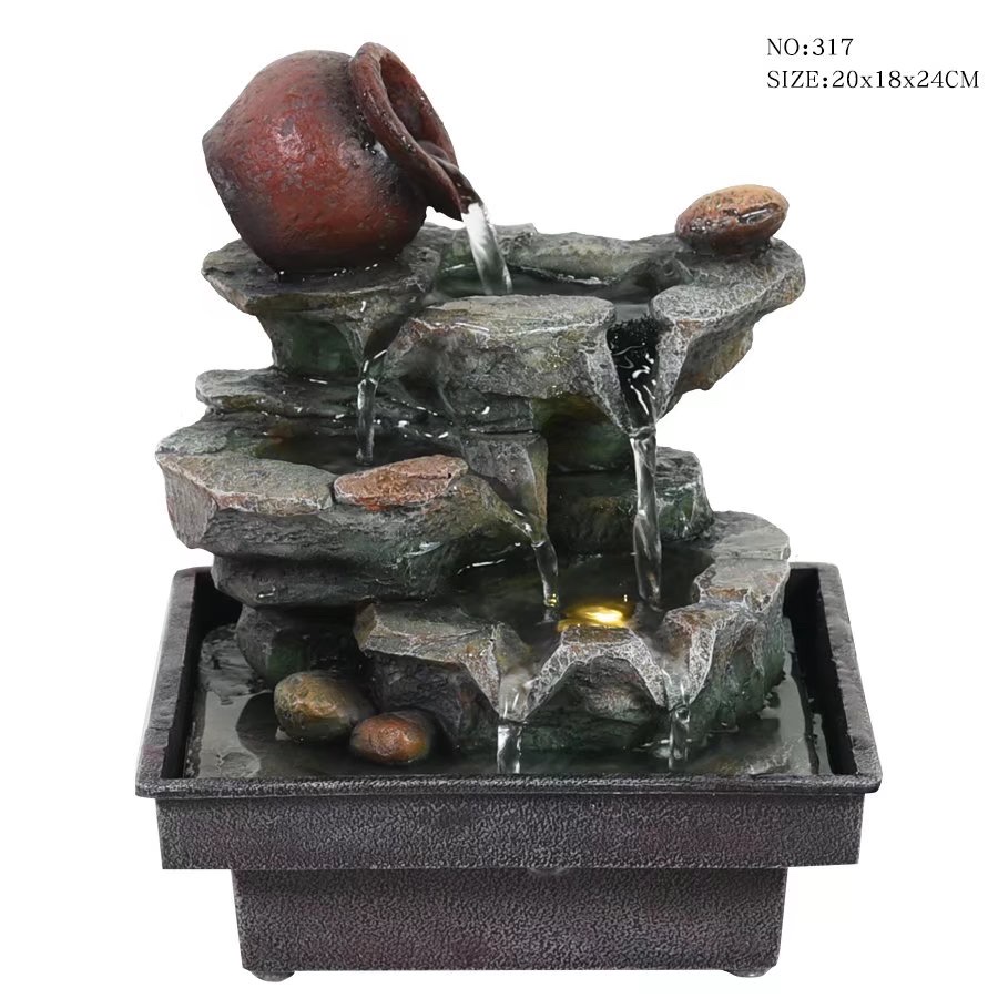 Magnesium oxide succulent planting ornaments, iron art flower stands, garden stone carvings, outdoor decorative ornaments, waterproof