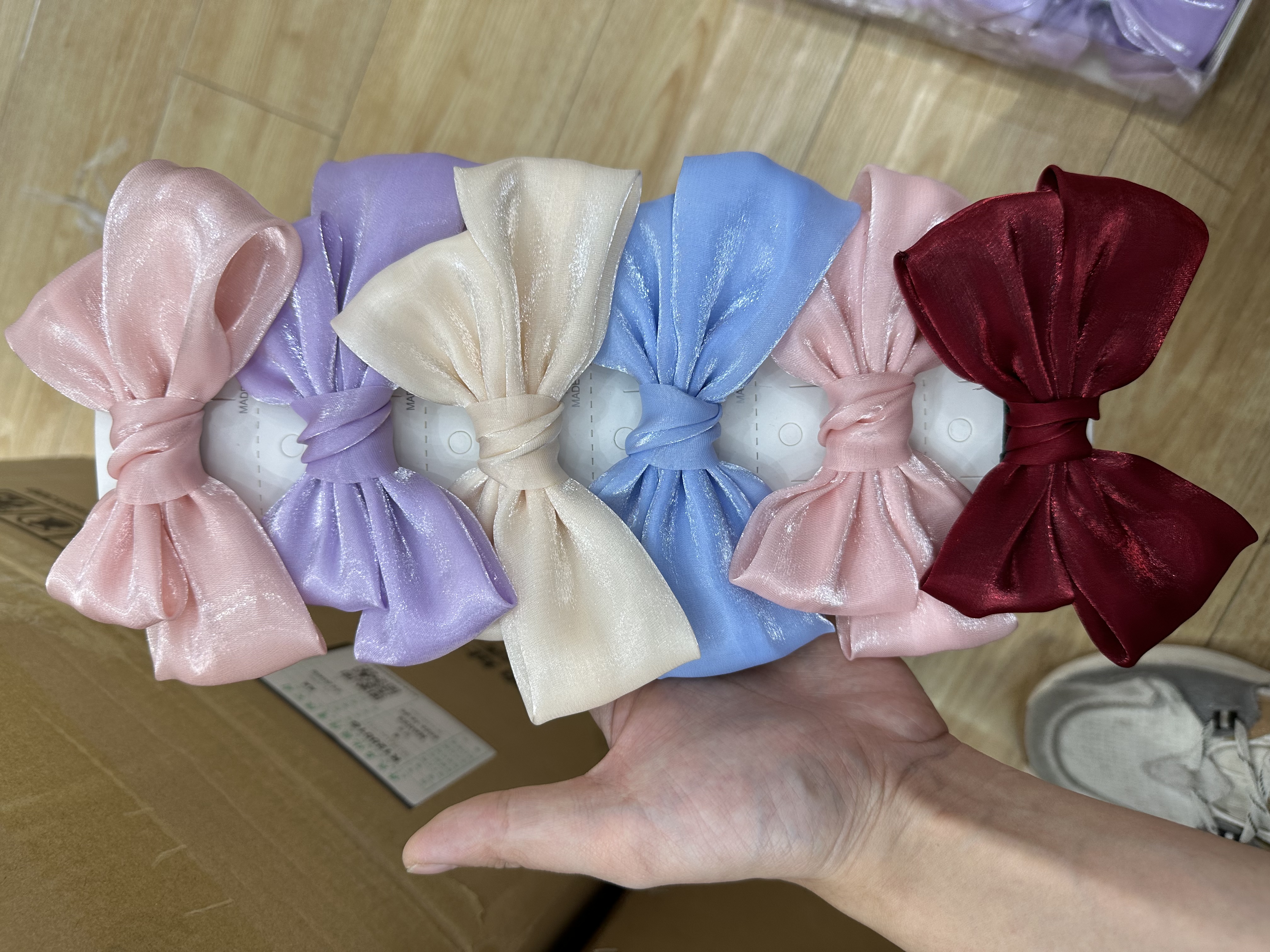 Just a bright silk bow tie thumbnail