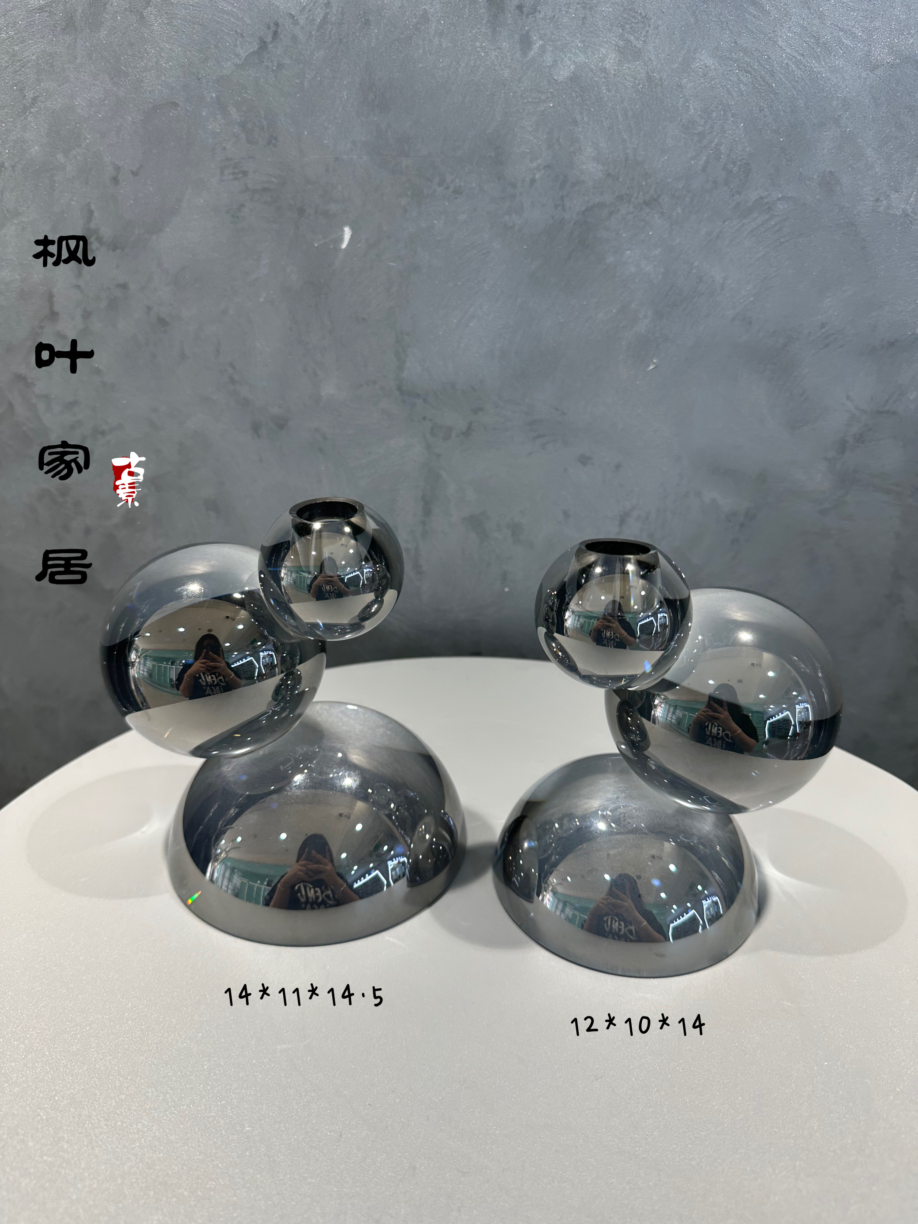 Maple Leaf Home Modern light Luxury geometric crystal ornaments, model rooms, exhibition halls, sales offices and soft furnishings