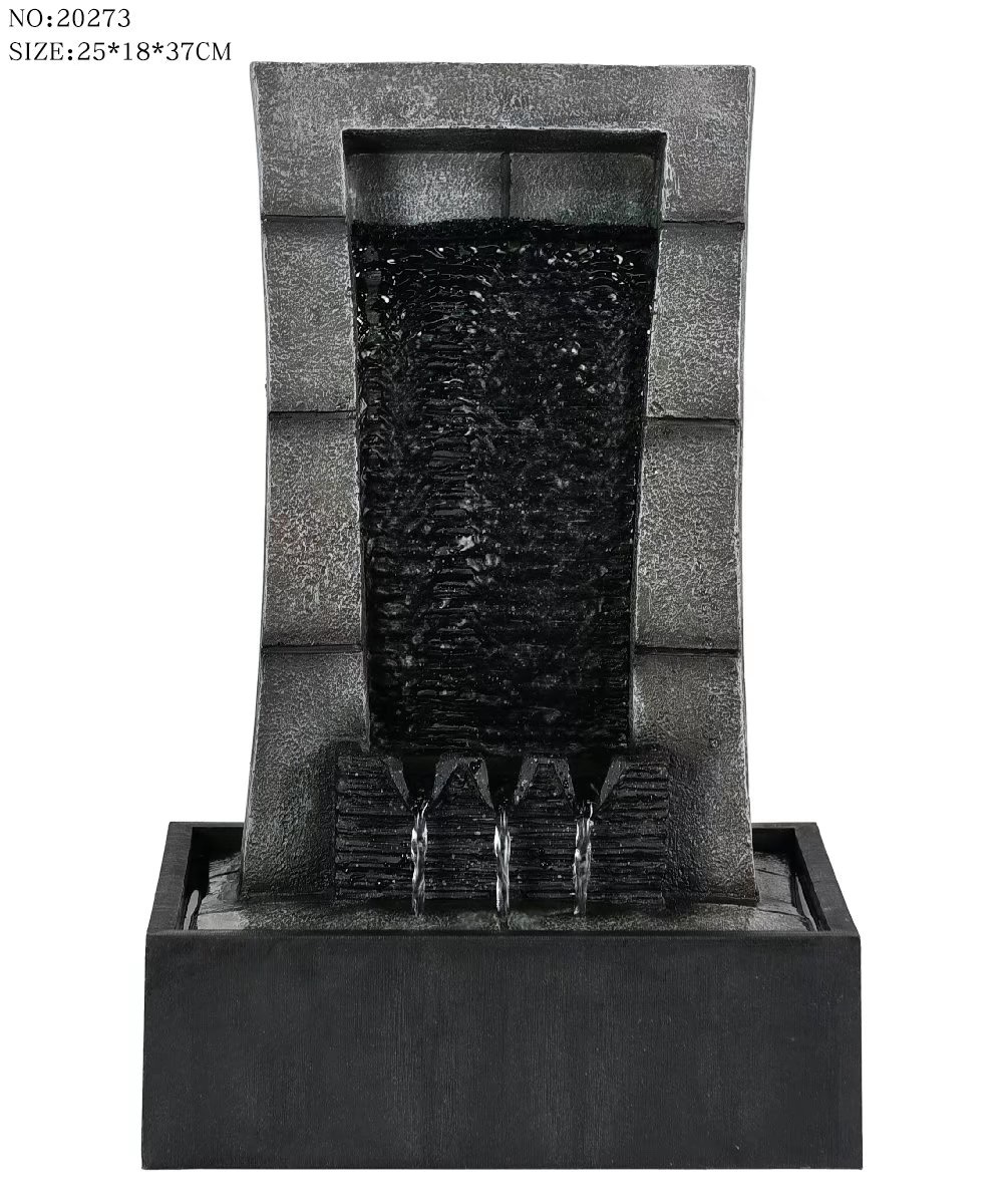 Resin handicrafts, flowing water bonsai, atomized artificial rockeries, screens, curtain walls, air furniture, water pumps, crystal balls, LED lighting matching Item Picture