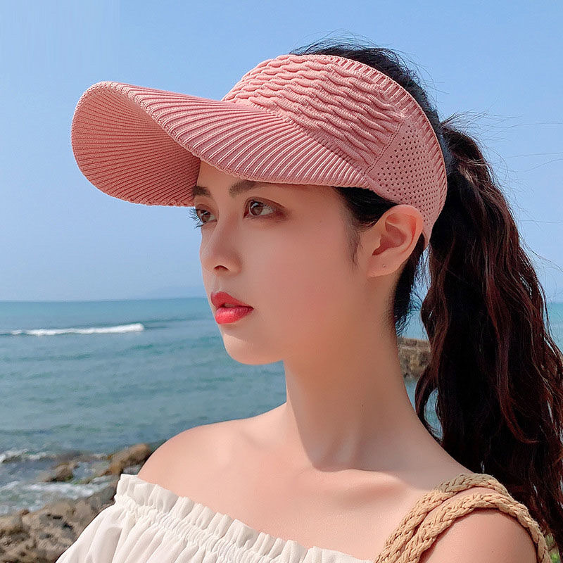 No Top Baseball Cap Korean Version Of Spring And Summer Hats Female Long Eaves Sun Protection Empty Hat Fashion Everything With Duck Hat Tide Application Scenario