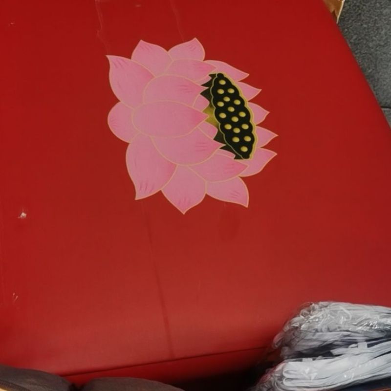 Lotus worship mat, worship stool, household kneeling mat, Golden Qilin A29 Meditation mat, sitting mat, kneeling stool, kowtowing, worship stool, meditation cushion Application Scenario