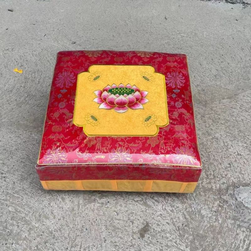 Lotus worship mat, worship stool, household kneeling mat, meditation mat, Golden Qilin A28, sitting mat, kneeling stool, kowtowing, worship stool, meditation cushion