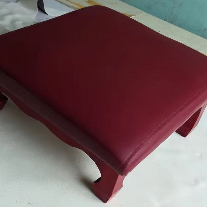 Golden Qilin A22 Lotus Worship Mat, Worship Stool, Household kneeling mat, Meditation mat, Sitting mat, Kneeling stool, Kowtowing, worship stool, meditation cushion details Picture