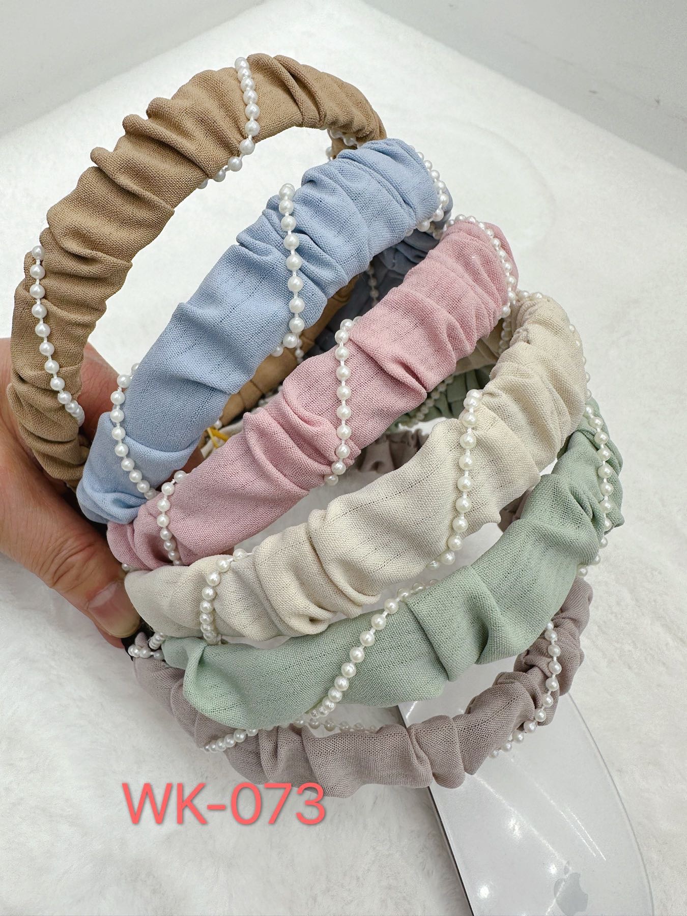 Wei Wei Accessories Double Braid Head Band Plaid Nod Band Popular Accessories 1 details Picture