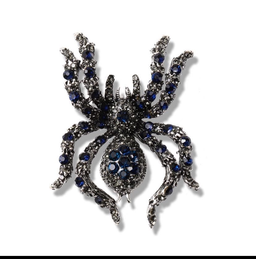 Spider brooch