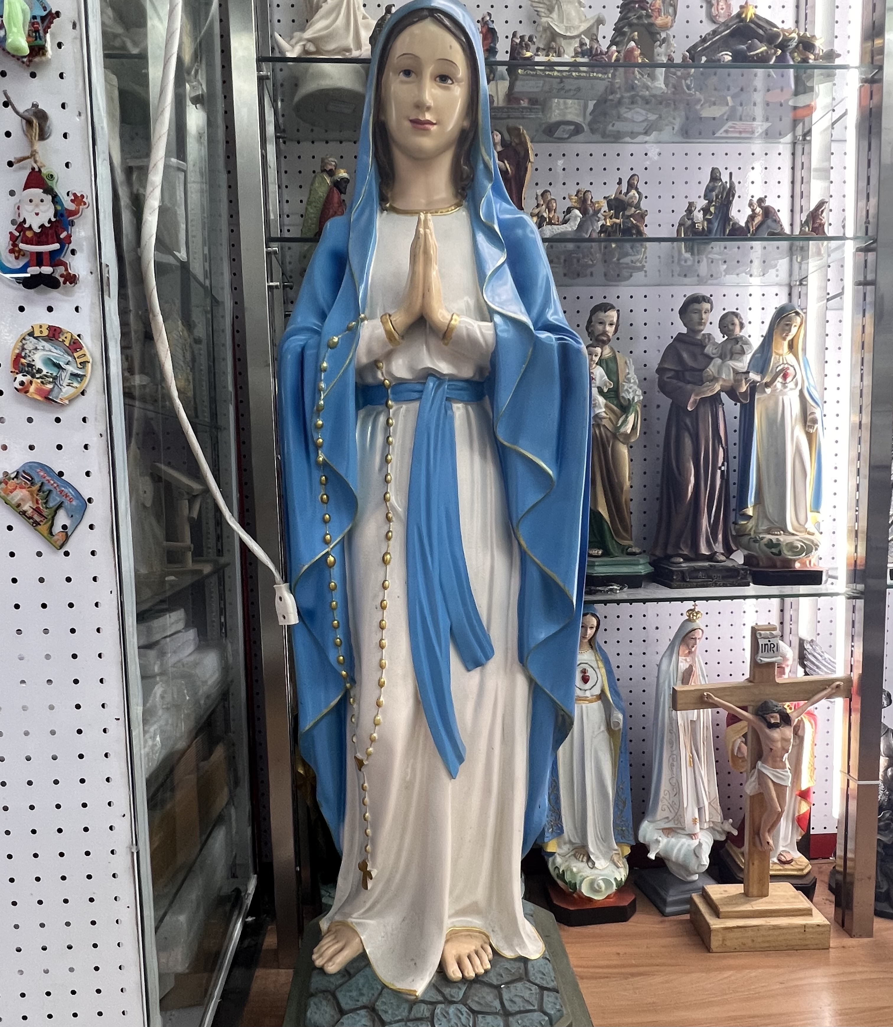 路德圣母 法 宗教树脂工艺品产品图