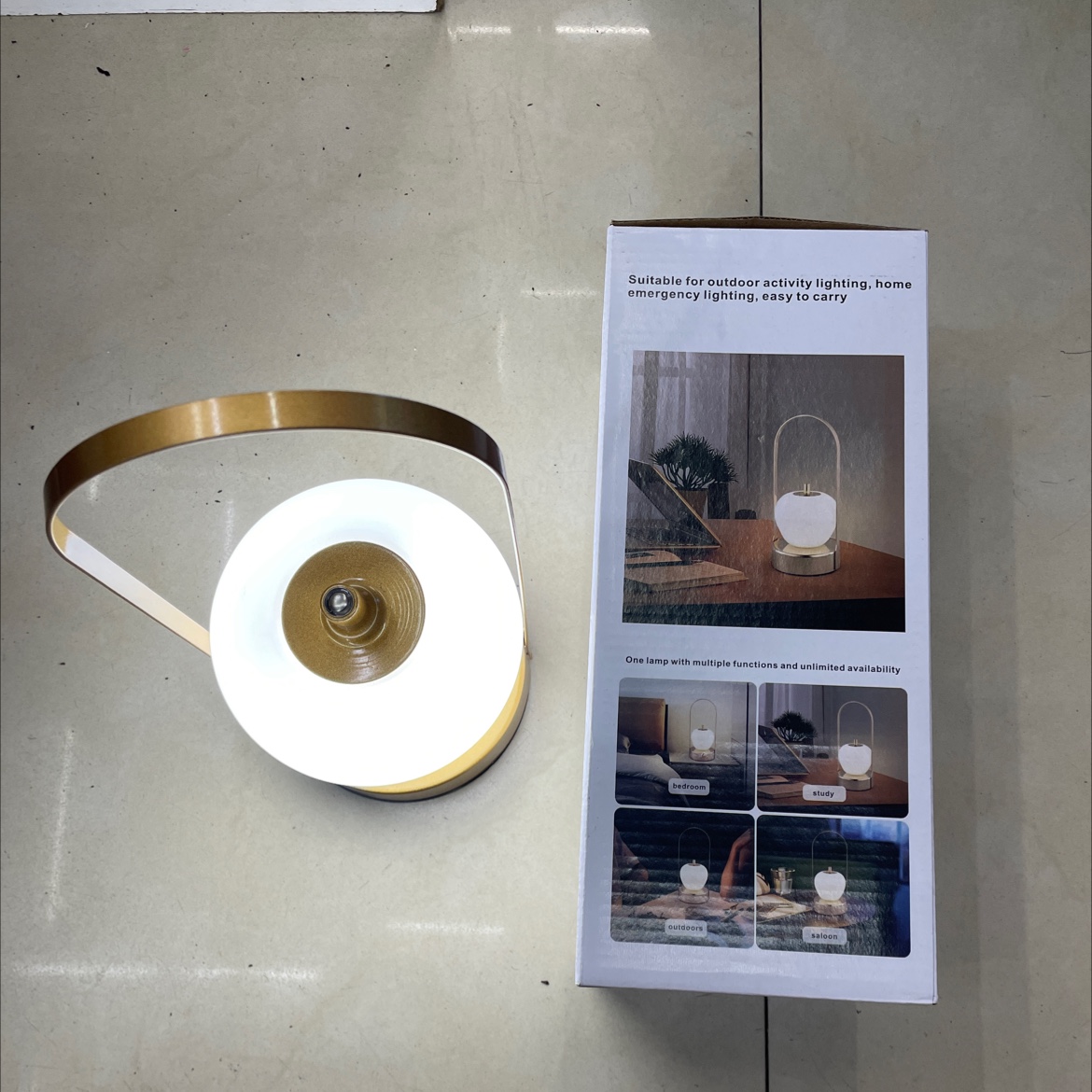 Rechargeable Portable Touch Light details Picture