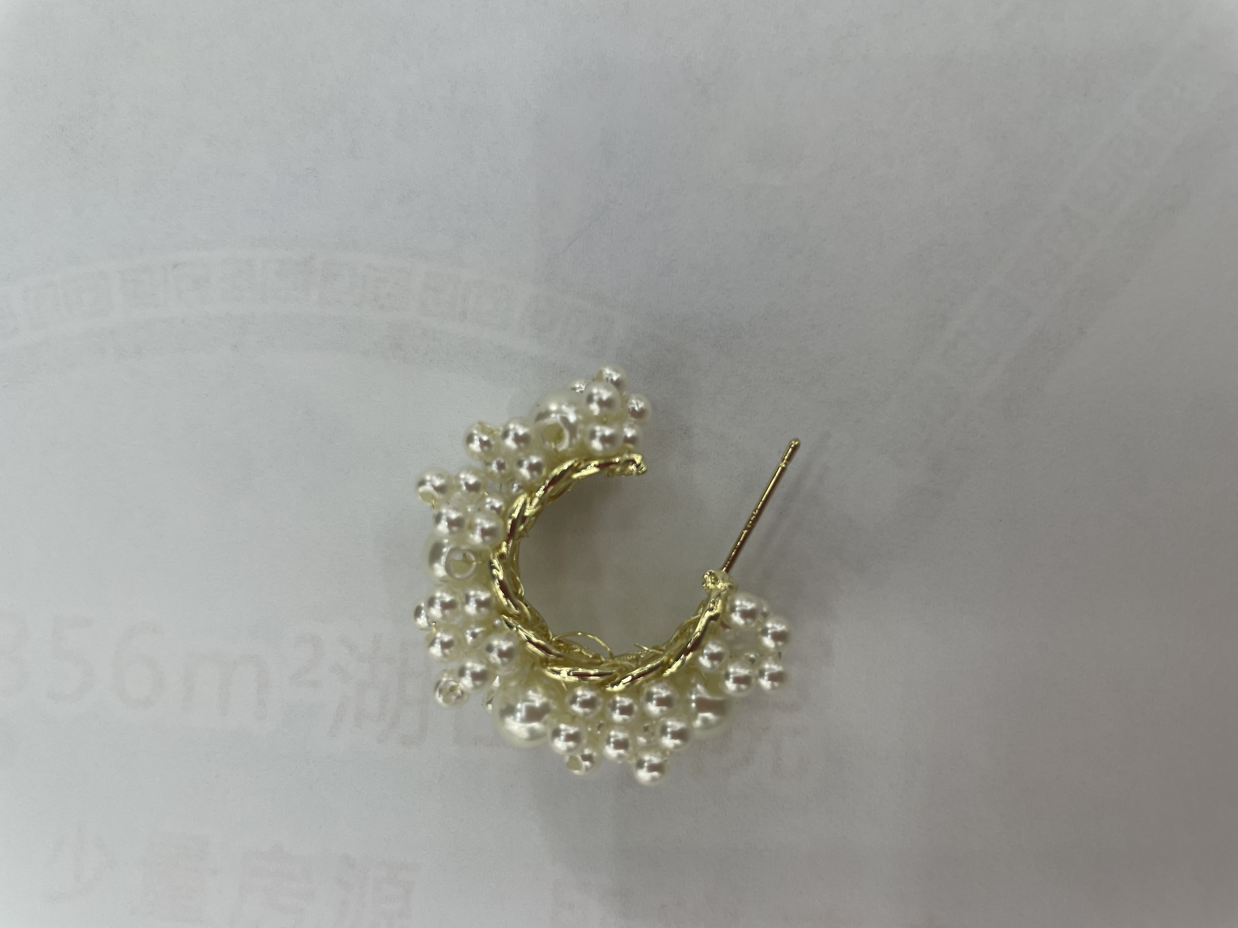 3.5珍珠耳环，晶点饰品配件商行，火爆热销款产品图