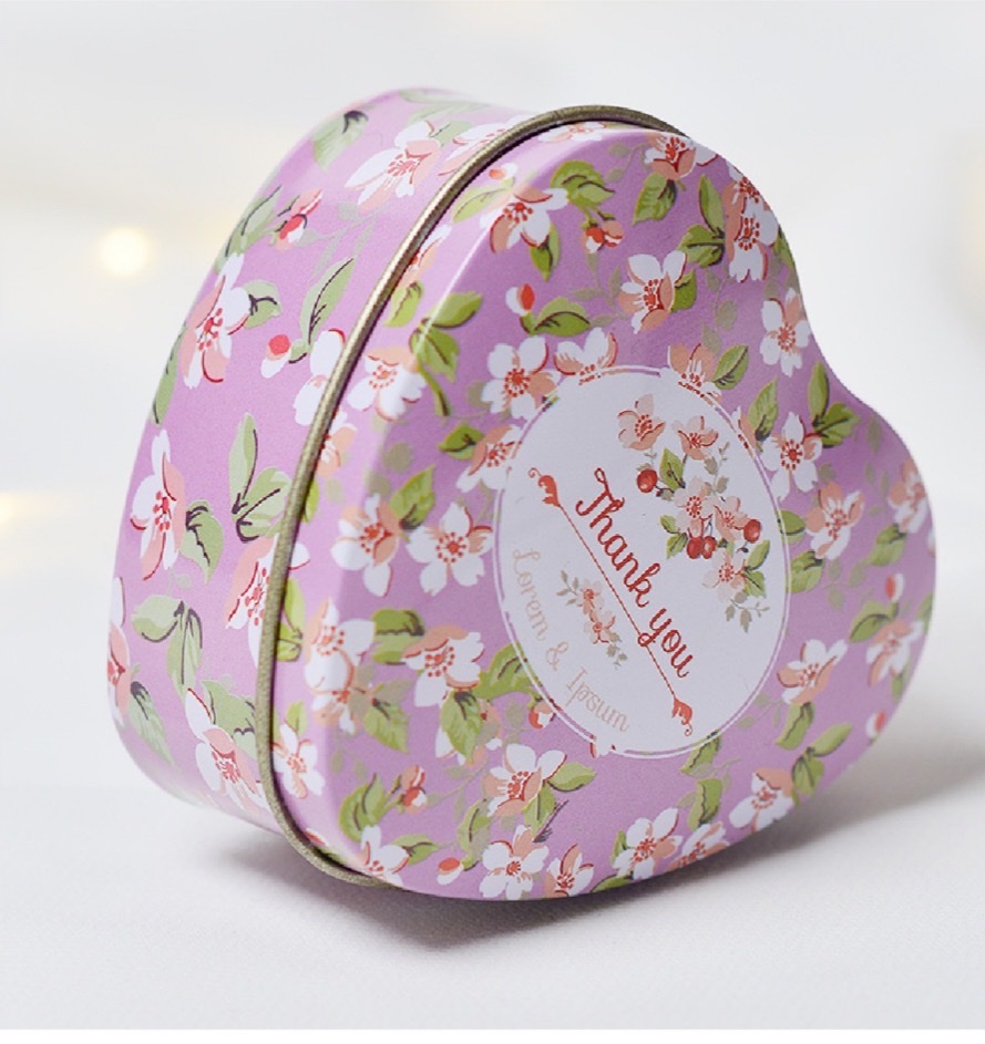 Tinplate candles, scented candles, festival supplies, craft gifts, craft tin box candles Specification image