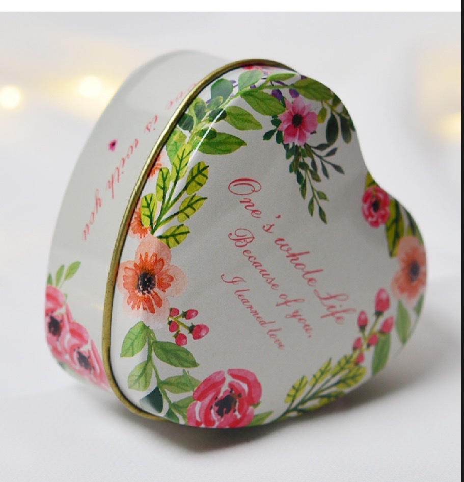 Tinplate candles, scented candles, festival supplies, craft gifts, craft tin box candles details Picture