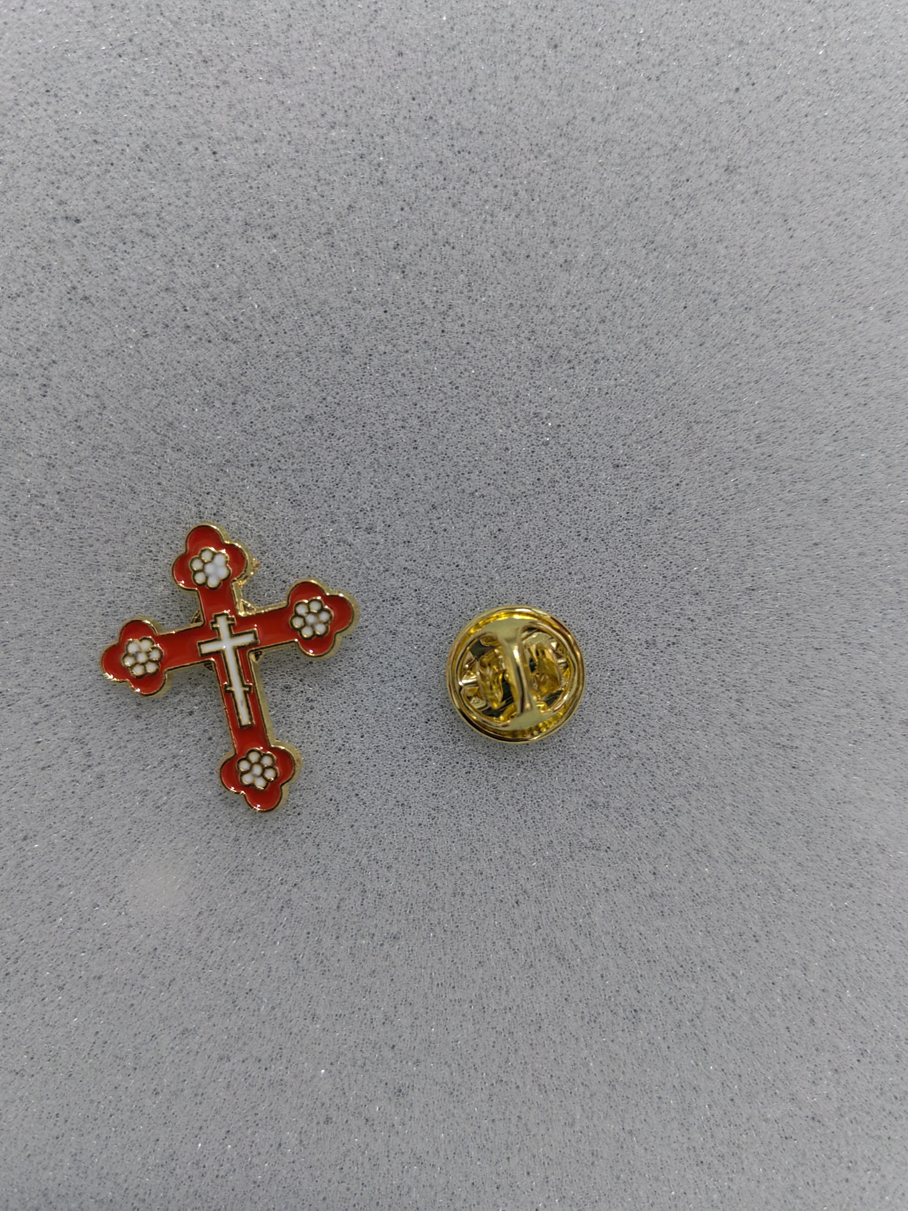 宗教十字架胸针