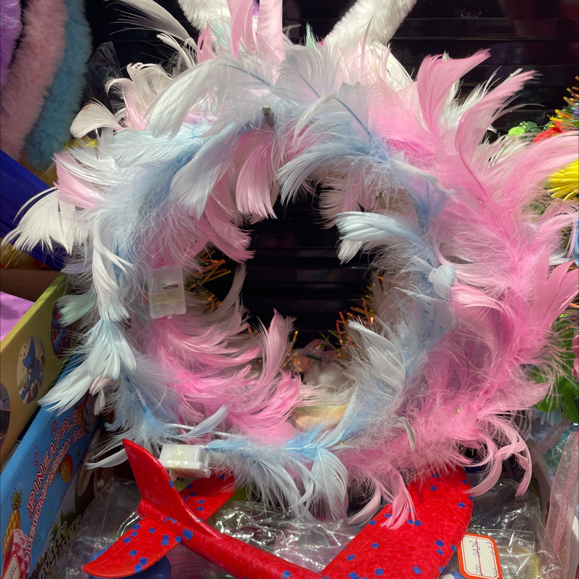 鹅毛花环