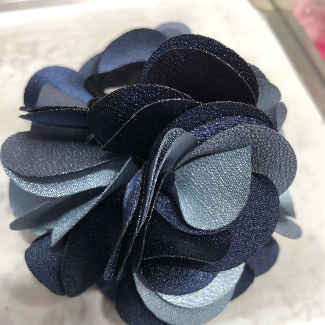 New Two-Color Flower Clip