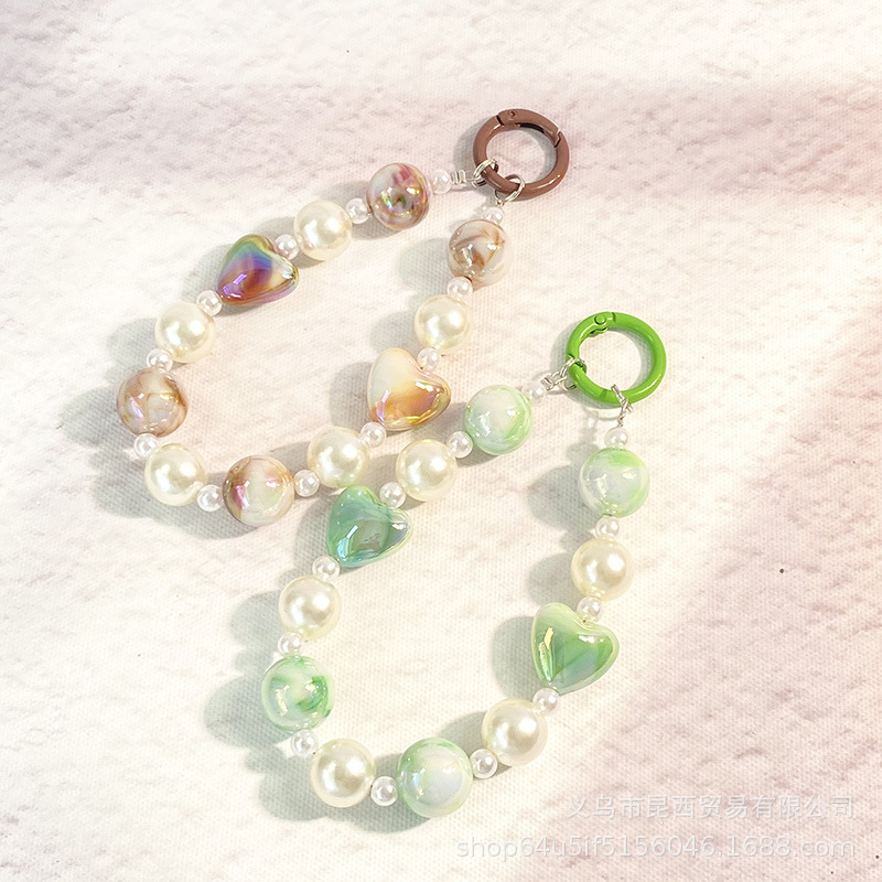 FIG bead bow keychain pendant bag decoration Application Scenario