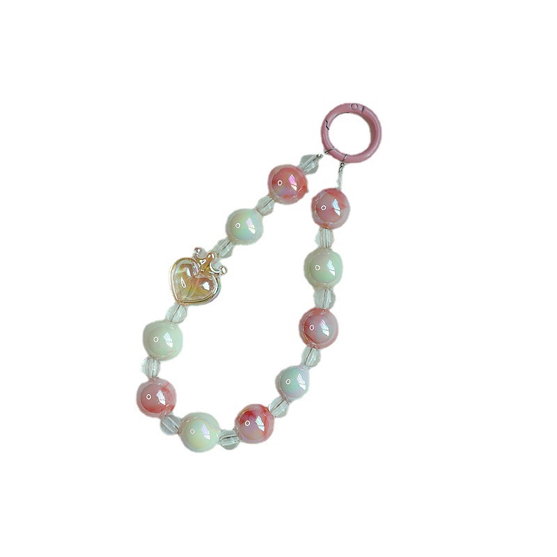 Korean Wave acrylic bead pendants in 4 colors Item Picture