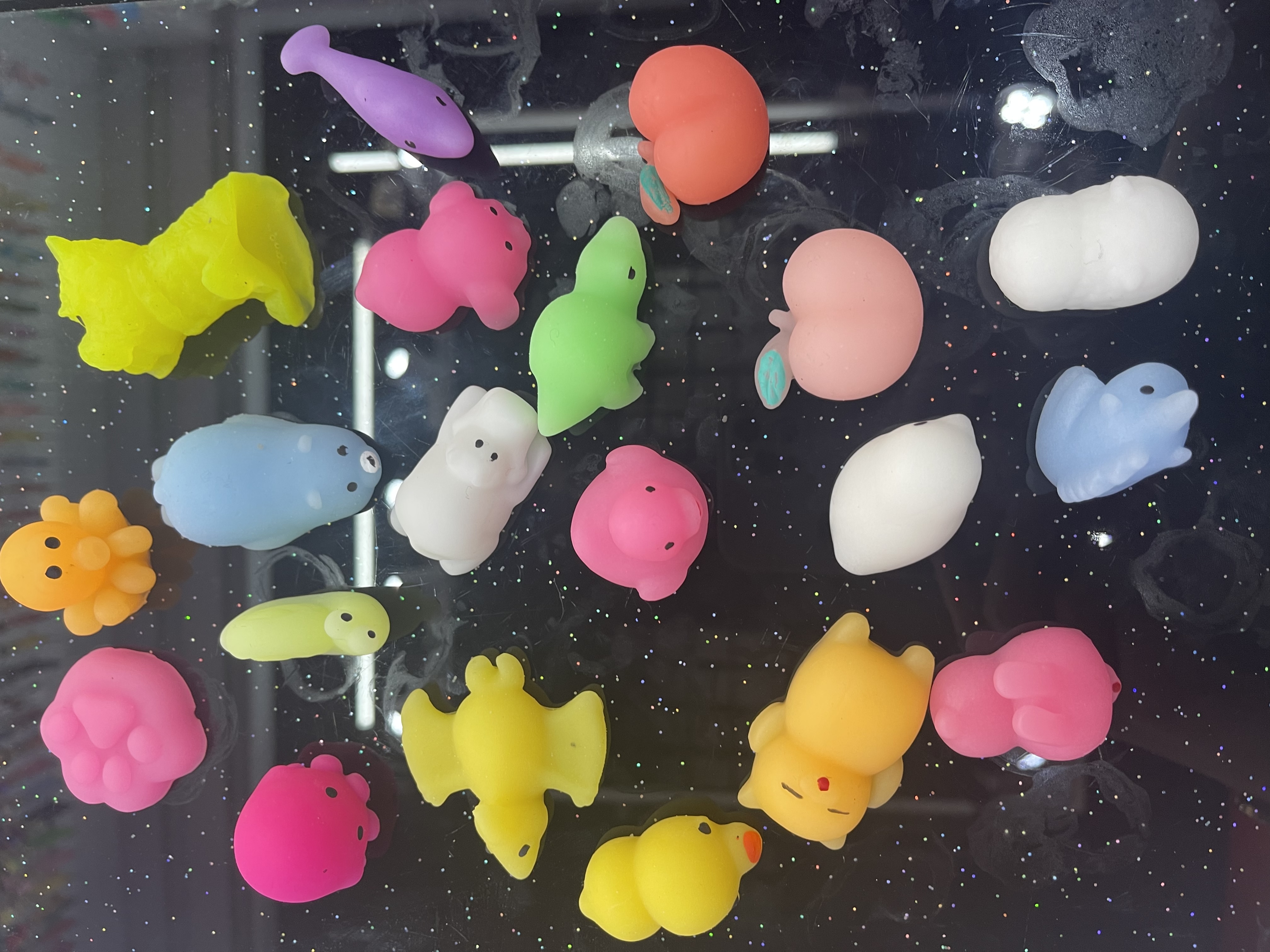 Small toys with slow rebound, sponge memory, animal cartoon patterns, cute and creative design prints Specification image