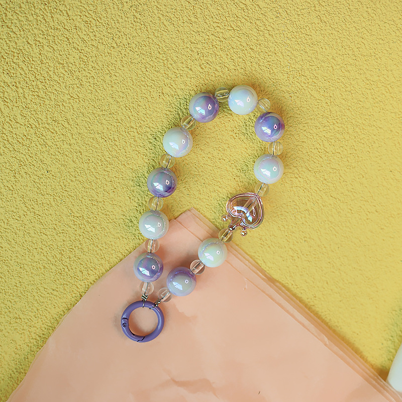 Korean Wave acrylic bead pendants in 4 colors Application Scenario