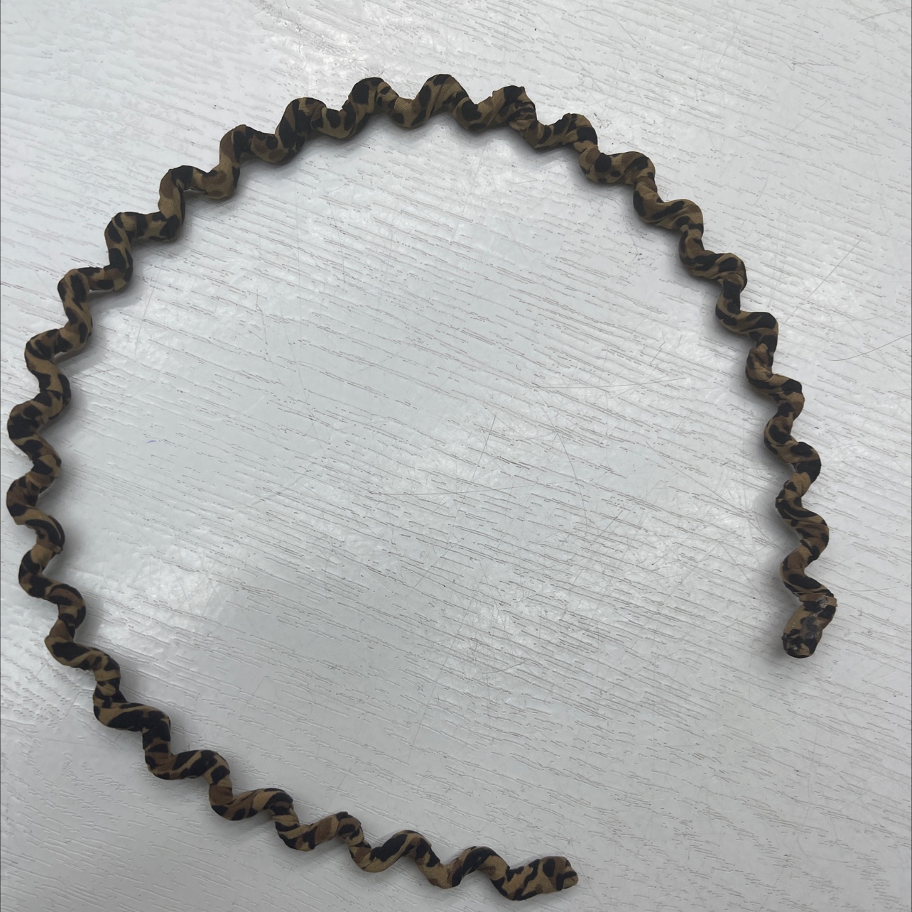 绕布洗脸发箍/豹纹发箍/波浪头箍产品图