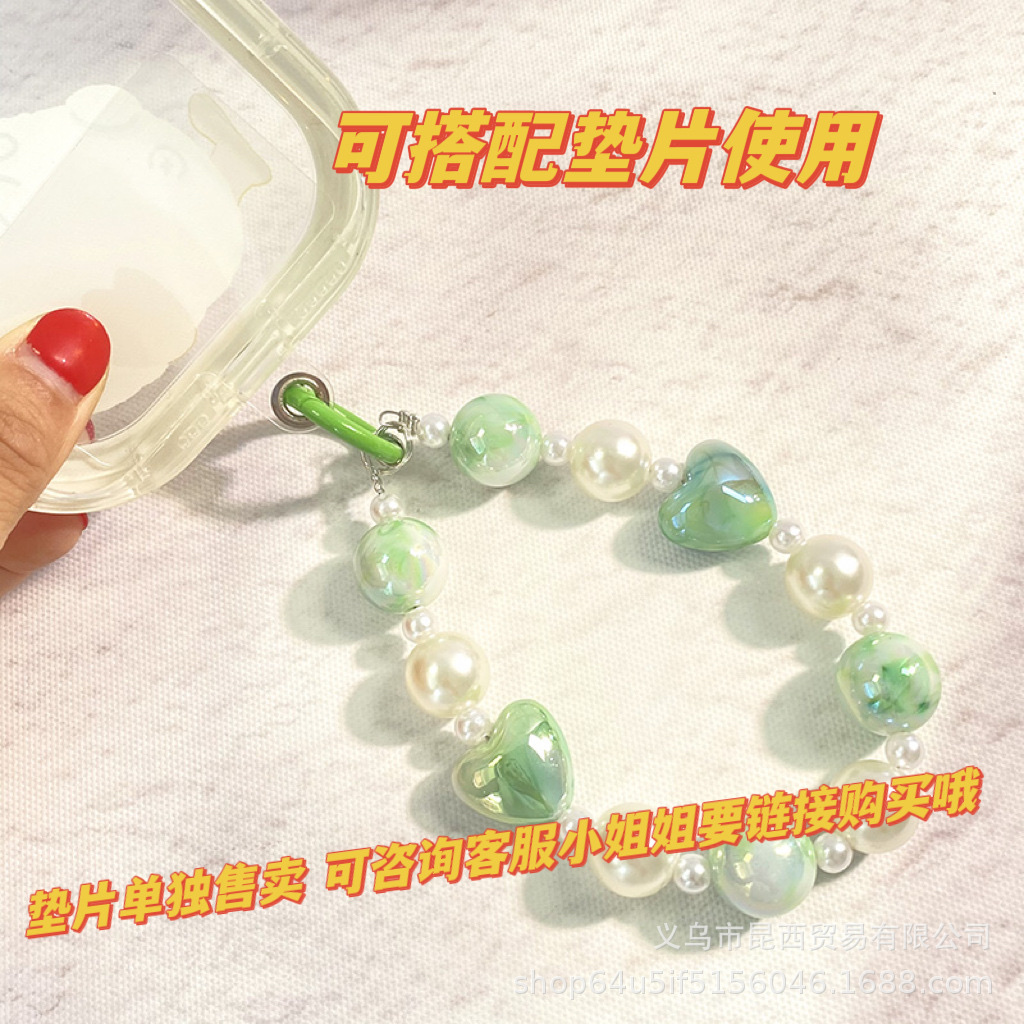 FIG bead bow keychain pendant bag decoration details Picture