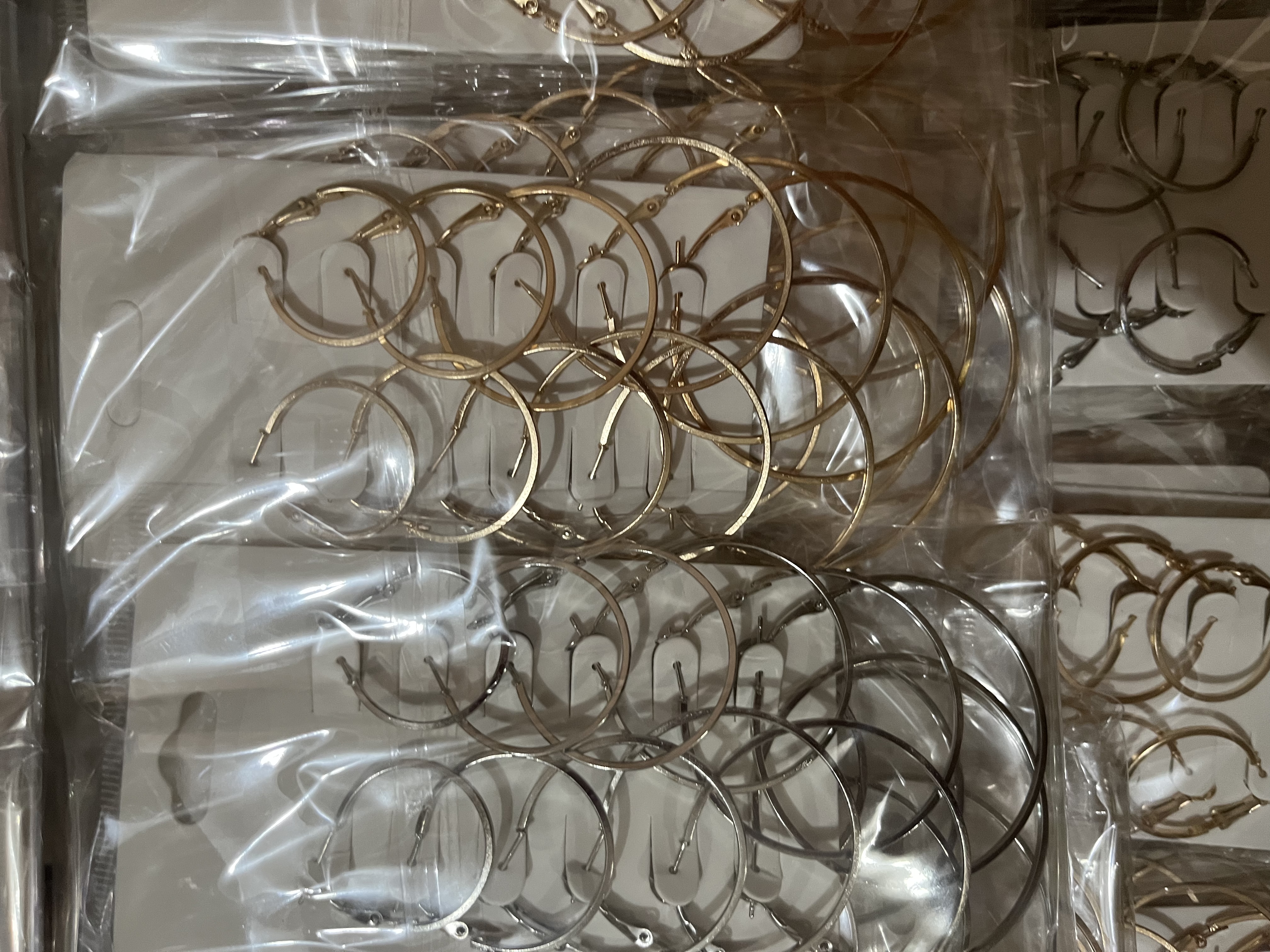 慧慧饰品时尚潮流耳环耳钉铜铁48 43 －1