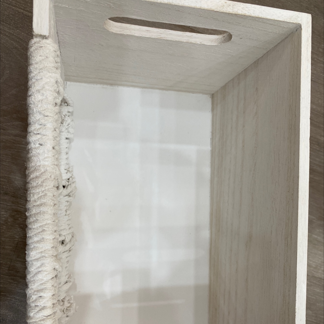 木盒/收纳筐/木制白底实物图