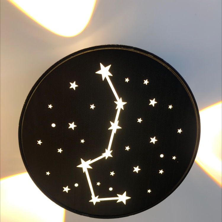 LED壁灯北斗星床头灯卧室现代简约客厅背景墙灯饰酒店过道楼梯间北欧112详情1